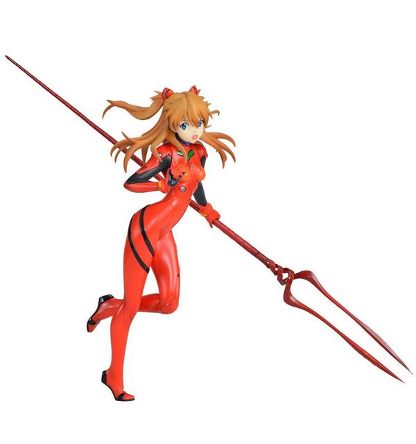 Фигурка Евангелион - Аска Лэнгли с копьём (Evangelion - Asuka x Spear of Longinus) лицензия