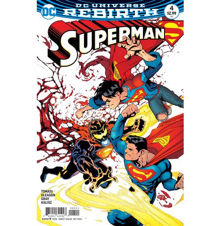 Superman #4 (Rebirth) комикс