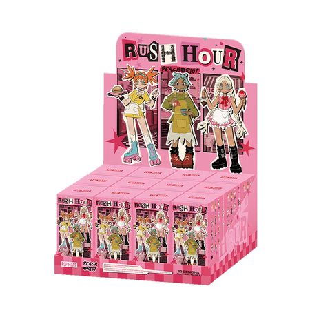 Случайная фигурка POP MART Peach Riot Rush Hour 11-13,5 см лицензия