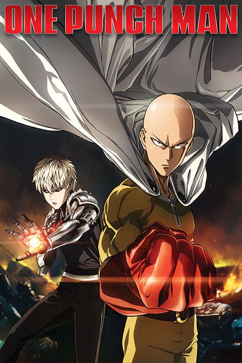 Постер One Punch Man: Сайтама и Генос