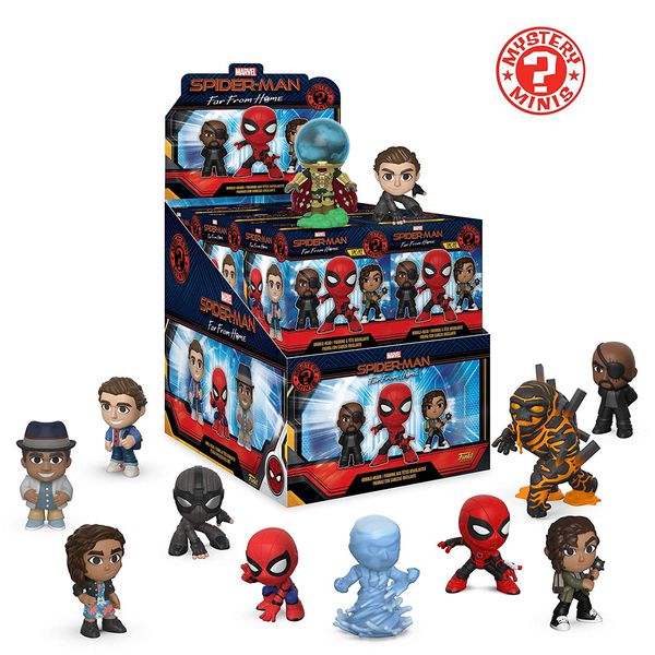 Случайная фигурка Человек-Паук: Вдали от дома (Spider-Man - Funko Mystery Minis)