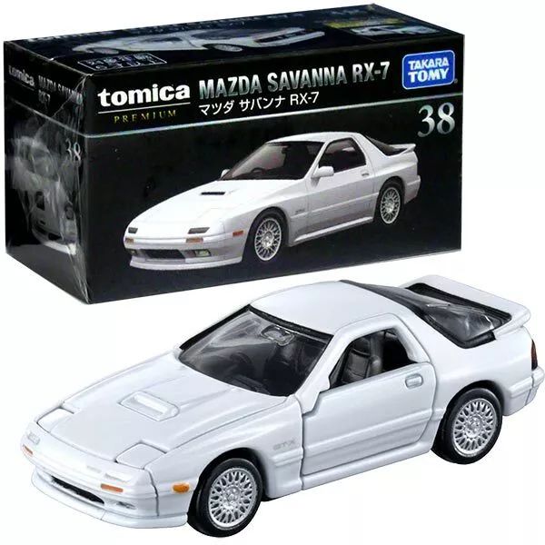 Коллекционная металлическая (Die Cast) модель Takara Tomy Premium - Mazda RX-7 Savanna, 1:64 изображение 3
