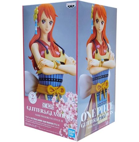 Фигурка One Piece - Нами Ванокуни (Nami Wanokuni Style Banpresto) 25 см лицензия изображение 2