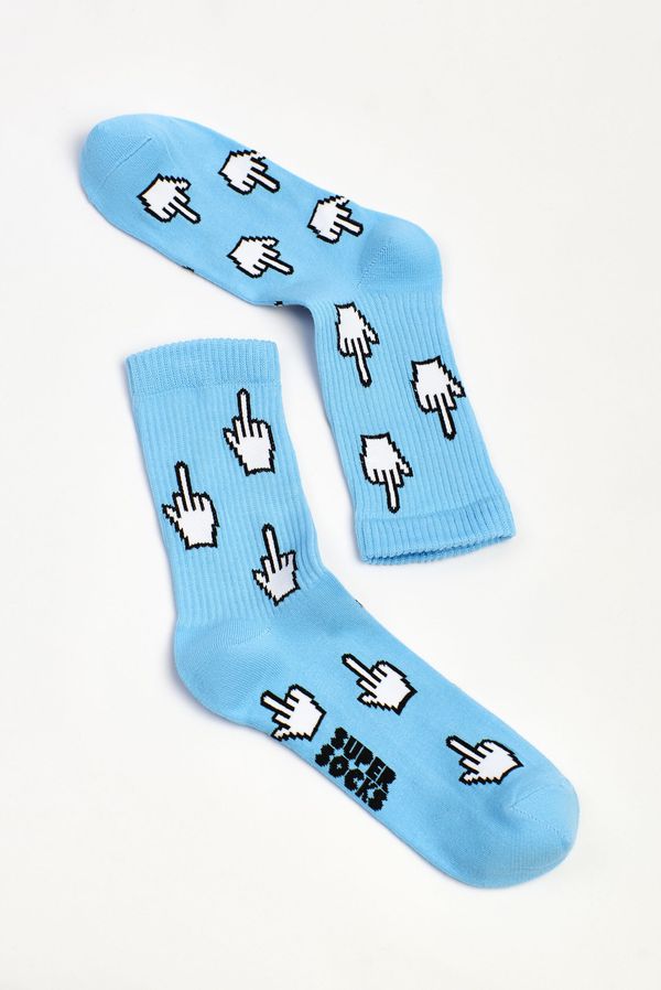 Носки SUPER SOCKS Курсор Фак (размер 35-40) изображение 2