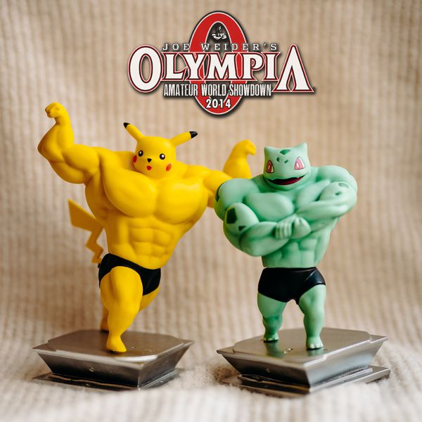 Фигурка Покемон - Бульбазавр с мускулами (Pokemon - Bulbasaur) изображение 2