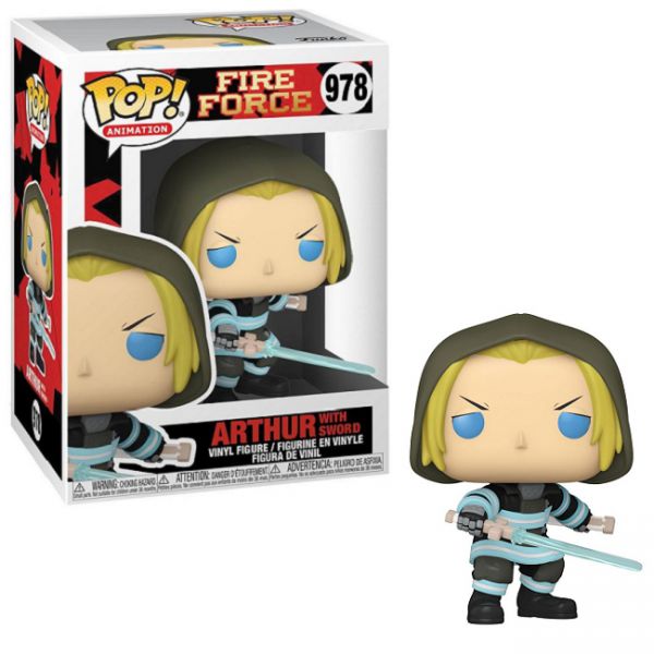 Фигурка Funko POP! Fire Force - Артур с мечом (Arthur with Sword)