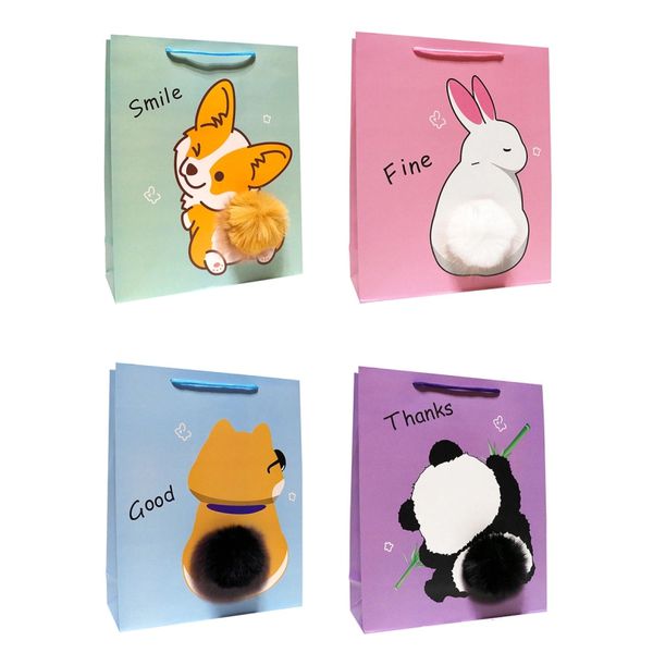 Пакет Звери с хвостами, в ассортименте