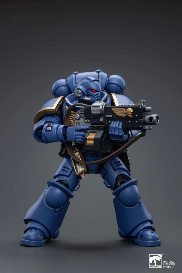 Фигурка Warhammer 40000 - Ультрамарин Заступник (Ultramarines Intercessors JOYTOY) 1:18 изображение 7