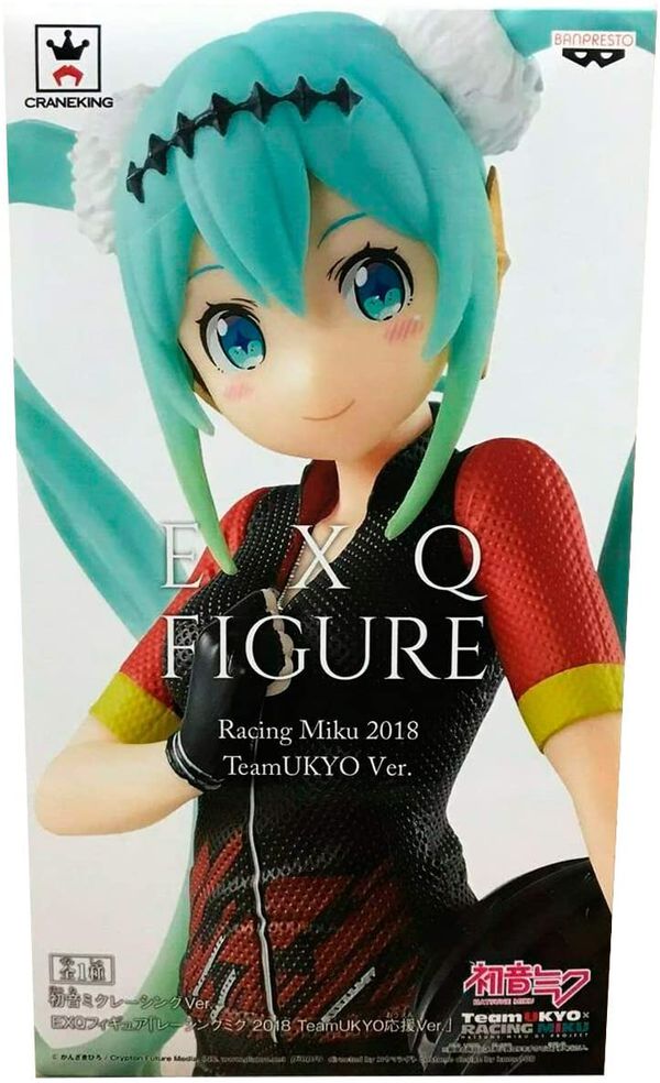Фигурка Хатсуне Мику Велогонки (Hatsune Miku 2018 Racing Team Ukyo Version) 21 см изображение 2