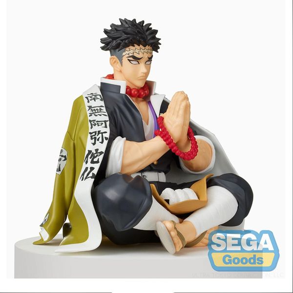 Фигурка Клинок рассекающий демонов - Гёмей (Demon Slayer - Gyomei Himejima Premium Perching) 13 см изображение 4