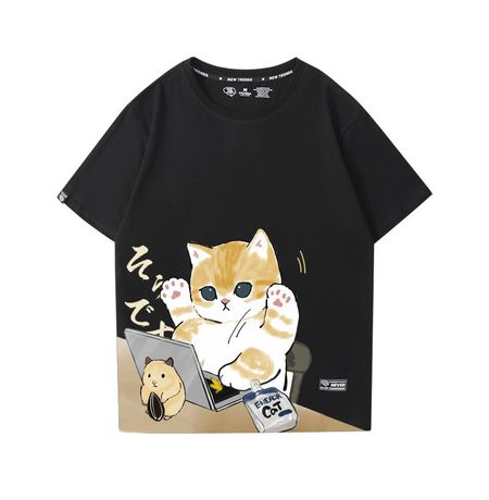 Футболка Котик за компьютером