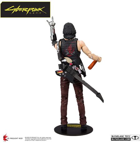 Фигурка Cyberpunk 2077 - Джонни Сильверхенд (Johnny Silverhand) 18 см изображение 3