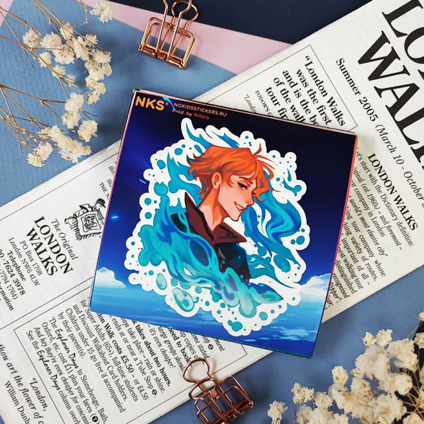 Стикер Genshin Impact - Тарталья No kid's