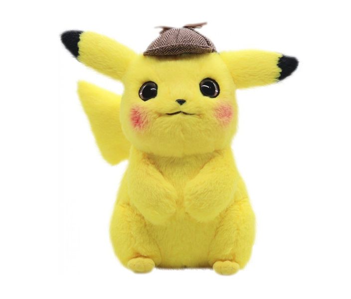 Мягкая игрушка Пикачу Детектив (Pokémon Detective Pikachu)
