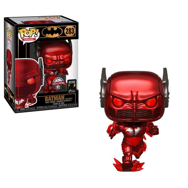 Фигурка Funko POP! Бэтмен - Красная смерть (Batman-Red death) 80th Exclusive