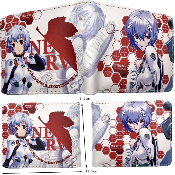 Кошелек Евангелион - Рей Аянами (Evangelion Rei Ayanami) PU