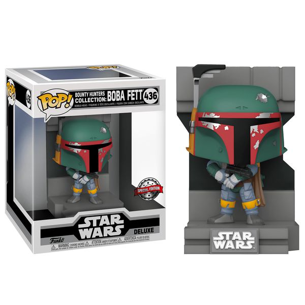 Фигурка Funko POP! Боба Фетт - Звездные войны (Boba Fett - Star Wars Bounty Hunters Collection) Deluxe Exclusive