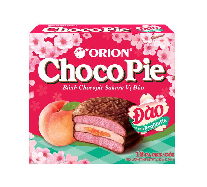 Печенье Choco Pie Сакура 360 гр изображение 2