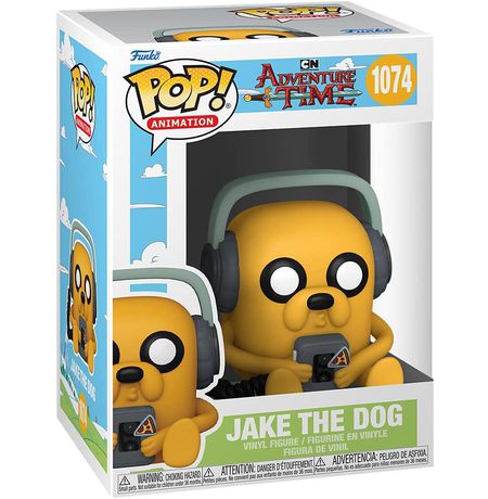 Фигурка Funko POP! Время Приключений - Джейк в наушниках (Adventure Time - Jake The Dog №1074) изображение 2