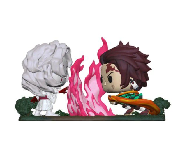 Фигурка Funko POP! Клинок рассекающий демонов - Танджиро против Руи (Demon Slayer Tanjiro vs. Rui)