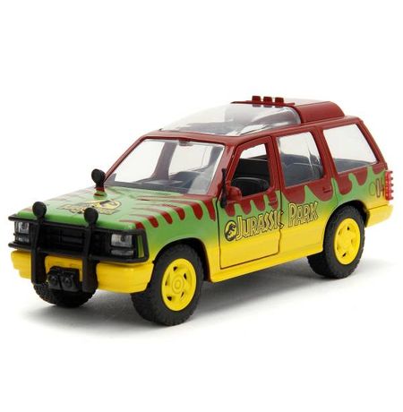 Модель машинки Парк Юрского Периода - Ford Explorer 1:32 (Jurrasic Park - Hollywood Rides)