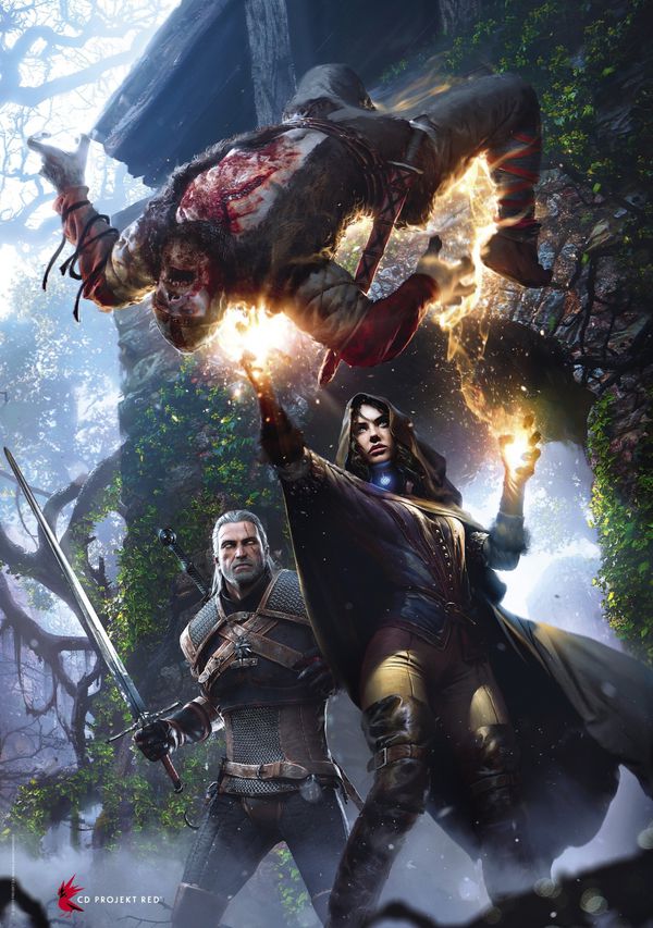 Пазл Ведьмак - Йеннифер (Witcher Yennefer) изображение 3