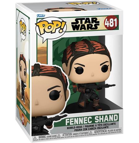 Фигурка Funko POP! Боба Фетт - Феннек Шэнд (Star Wars - Fennec Shand Book Of Boba Fett) №481