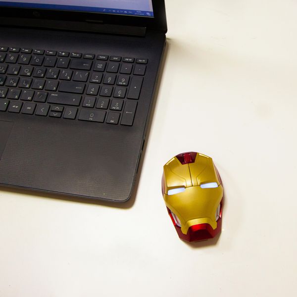 Беспроводная мышь Железный Человек - Гражданская война Marvel (Iron Man Civil War 2.4G) изображение 2