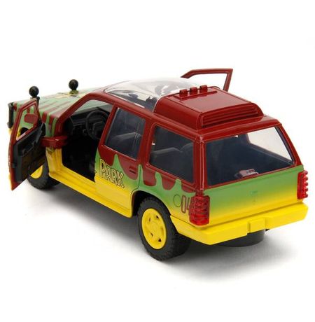 Модель машинки Парк Юрского Периода - Ford Explorer 1:32 (Jurrasic Park - Hollywood Rides) изображение 3