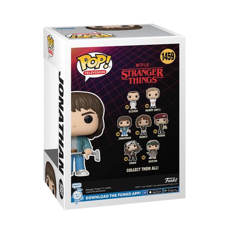 Фигурка Funko POP! Очень странные дела -Джонатан с клюшкой (Stranger Things-Jonathan with Golf Club) изображение 3