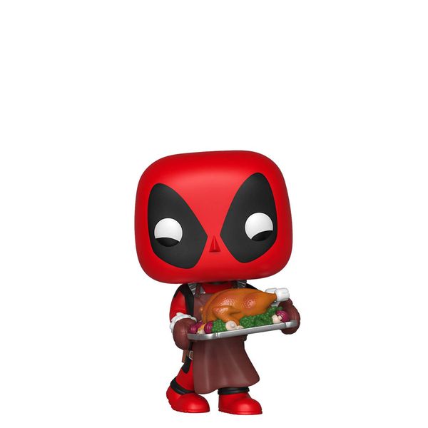 Фигурка Funko POP! Дэдпул с индейкой (Deadpool Supper Hero)