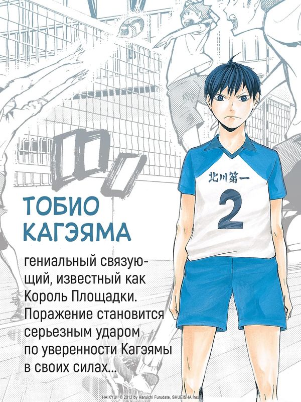 Волейбол! Том 1. Хината и Кагэяма. Вид с высоты изображение 6