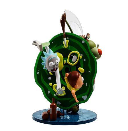 Фигурка Рик и Морти в портале (Rick and Morty) изображение 2