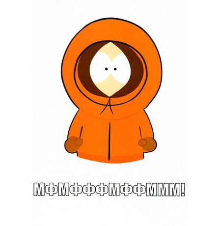 Открытка Южный Парк - Кенни (South Park - Kenny)