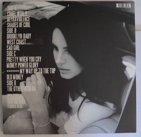 Виниловая пластинка Lana Del Rey – Ultraviolence 2 LP 180 gr изображение 2