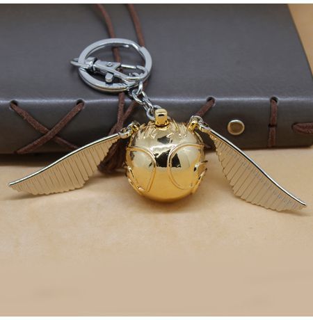 Брелок Гарри Поттер: Золотой Снитч (Harry Potter: Golden Snitch) металлический, 3,5 см УЦЕНКА