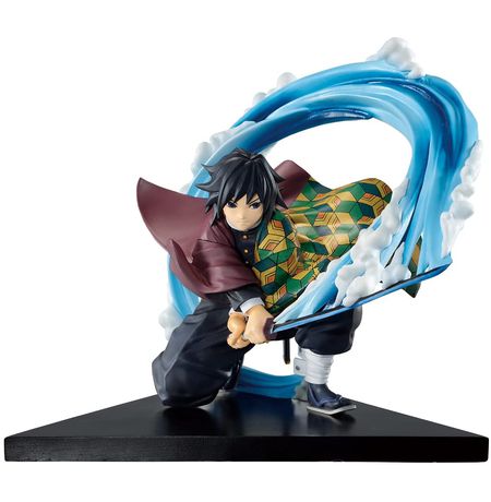 Фигурка Клинок рассекающий демонов - Гию Томиока (Demon Slayer Bandai Ichibansho) 13 см лицензия