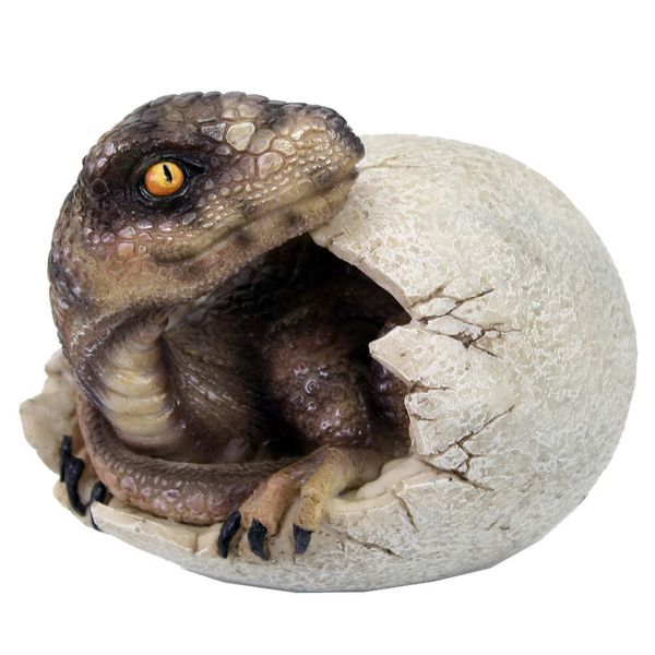 Статуэтка Динозавр -  Раптор в яйце