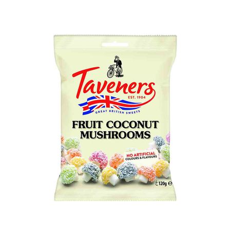 Мармелад Taveners Грибочки в кокосовой стружке