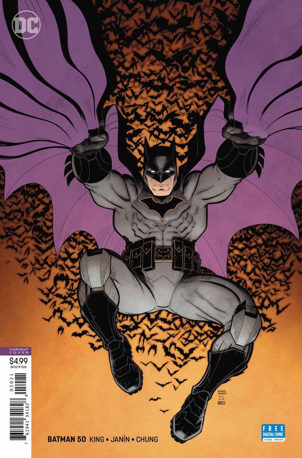 Batman #50B (Rebirth) комикс