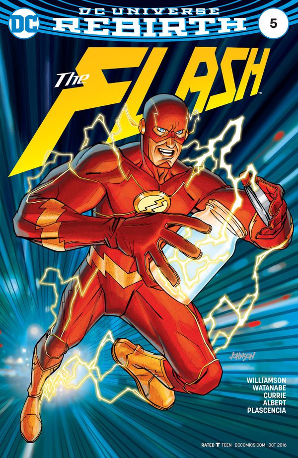 The Flash #5 (Rebirth) альтернативная обложка
