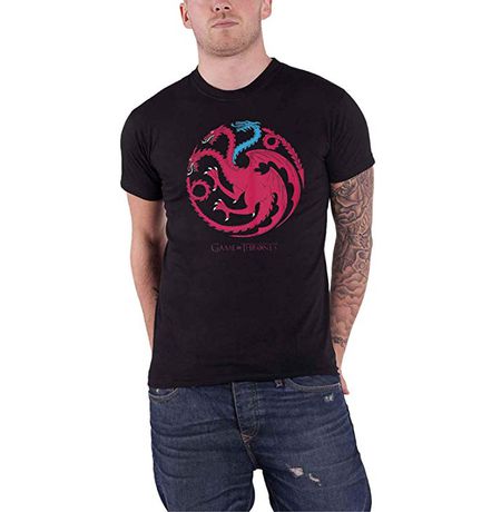 Футболка Игра Престолов - Герб Таргариенов - Ледяной Дракон (Game Of Thrones)