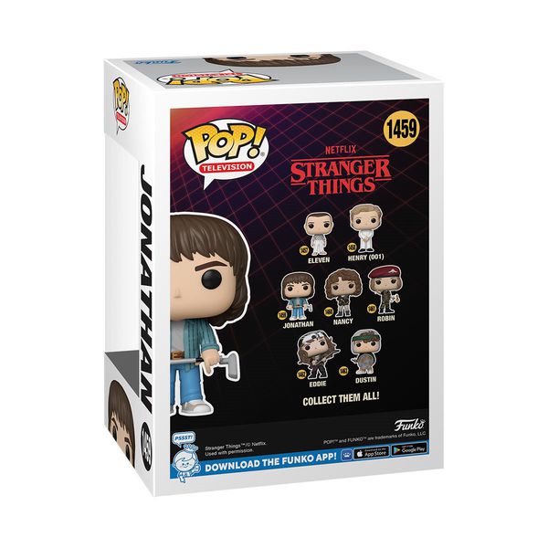 Фигурка Funko POP! Очень странные дела -Джонатан с клюшкой (Stranger Things-Jonathan with Golf Club) изображение 3
