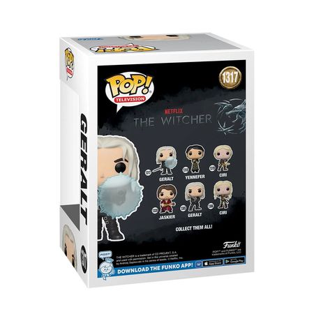 Фигурка Funko POP! Ведьмак Геральт с щитом, Сериал (Witcher Geralt with shield, Netflix) изображение 3