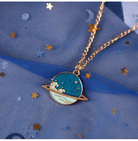 Кулон Планета, золотой