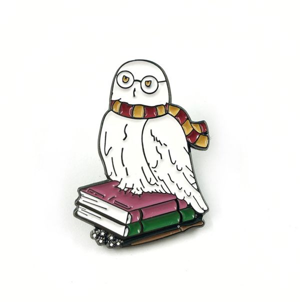 Значок Гарри Поттер - Букля (Harry Potter - Hedwig)