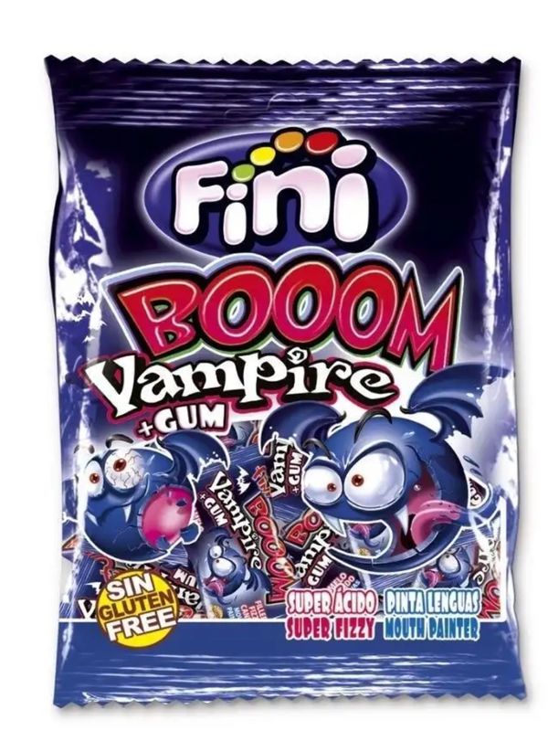 Конфета FINI Boom Vampire Кислая клубника, пакет