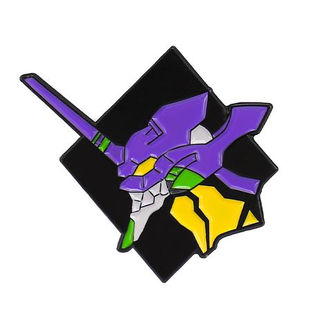 Значок Евангелион Eva-01 (Evangelion)