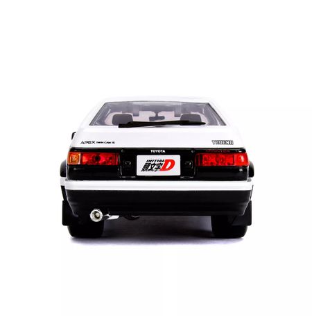 Масштабная модель Initial D Toyota Trueno AE86 и фигурка Такуми, 1:24 изображение 4