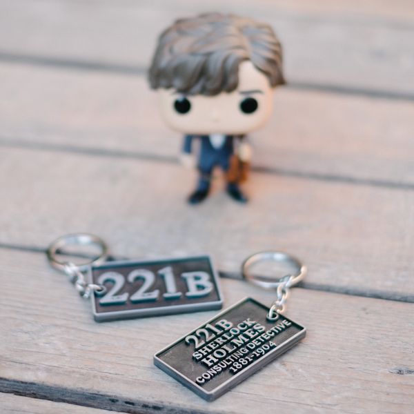 Брелок Шерлок Холмс - 221В (Sherlock) изображение 2